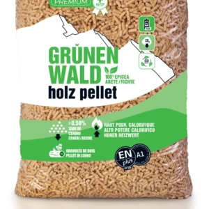 Grünen Wald Holz Pellet Abete 70 sacchi x 15 kg