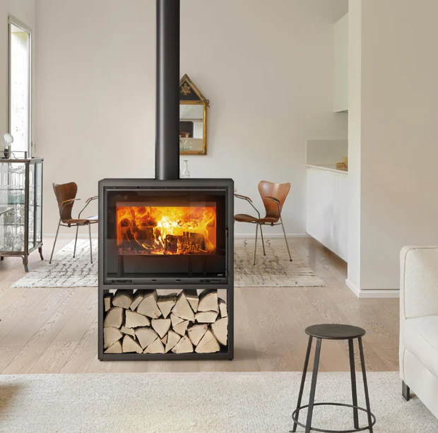 Stufa a Legna MCZ Steel Case 70 In Acciaio Da 8,8 Kw - immagine 2