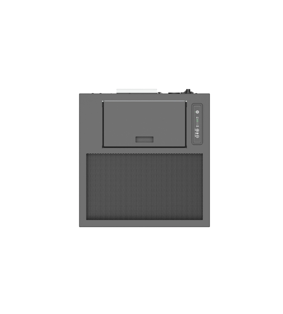 Stufa a pellet ermetica canadian stove "design evo" bordeaux 7 kw - immagine 3