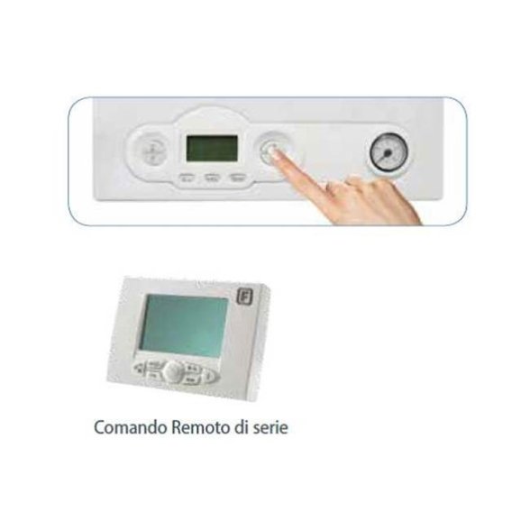 Caldaia a condensazione DELFIS IN KRB 24 kW metano Nova Florida + kit fumi - immagine 2