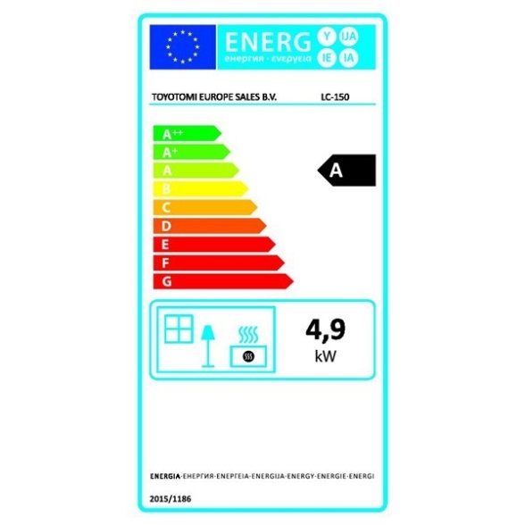 Stufa Laser Zibro Elettronica A Combustibile Liquido 4,9 kW Portatile LC 150 Toyotomi - immagine 2